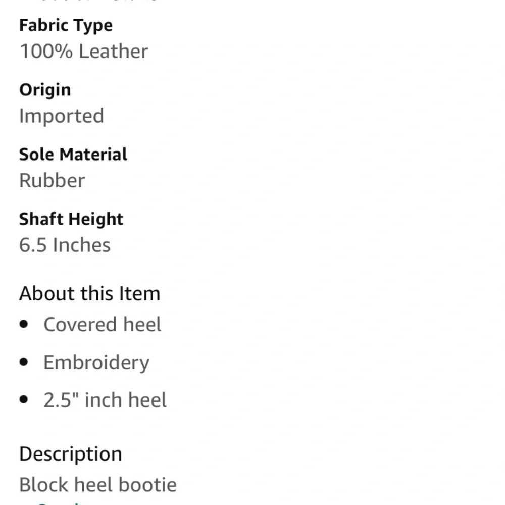 š„Kenneth Cole New York Women's Reeve 4 Block Heel Bootie with Embroidery Ankle - Picture 13 of 13